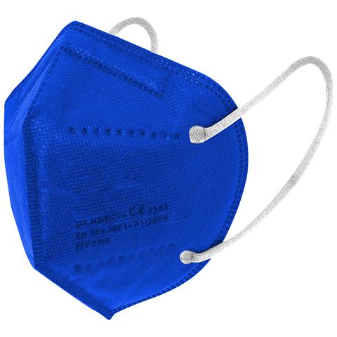 Mascherine Ffp2 Blu Certificate 25 Pezzi - Protettive E Filtranti - Colore Blu - Foto 1