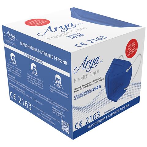 Mascherine Ffp2 Blu Certificate 25 Pezzi - Protettive E Filtranti - Colore Blu - Foto 3