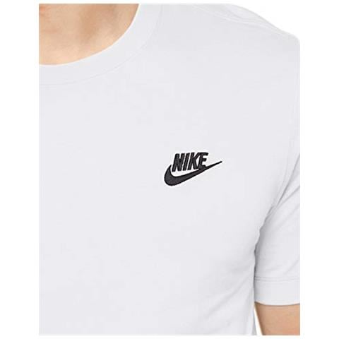 M Nsw Club Tee, T-shirt Uomo, Bianco / (nero), Xs - Foto 2