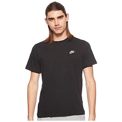 M Nsw Club Tee, T-shirt Uomo, Bianco / (nero), Xs - Foto 1
