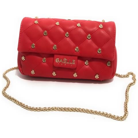 GAëLLE - Borsa Donna Gaëlle Mini Tracolla Ecopelle Trapuntata Rosso  Bs21ge14 Gbda2253 - ePRICE