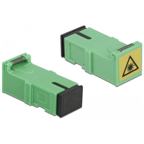 Accoppiatore con protezione laser flip SC Simplex femmina per SC Simplex femmina 4 pezzi - Foto 2