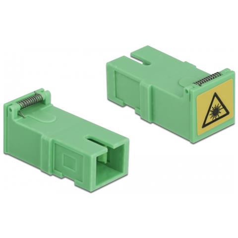 Accoppiatore con protezione laser flip SC Simplex femmina per SC Simplex femmina 4 pezzi - Foto 3