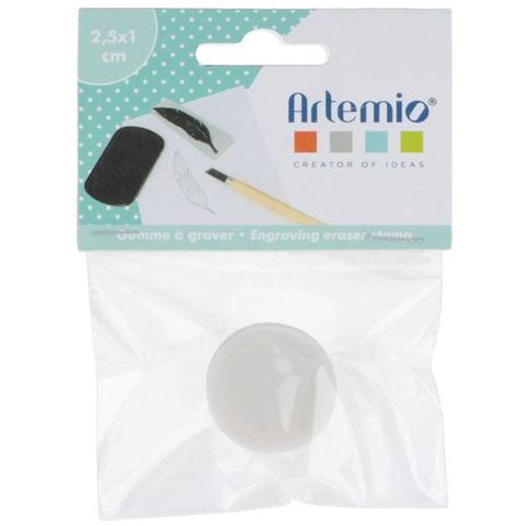 Gomma Per Incidere Tamponi Ø 2,5 Cm - Foto 1