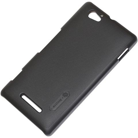 Custodia Frosted Shell Posteriore Rigida Antiscivolo Sony Xperia M C1904 - C1905 Black - Foto 1