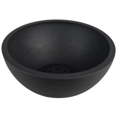 Lavabo Graphit'up Ø 30 - 5,5l - Grigio Antracite - Foto 1