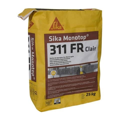 Malta Per Riparazioni Sika Sikamonotop-311 It - 25 Kg - Grigio - Foto 1
