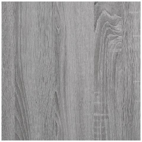 Tavolino Grigio Sonoma 40x30x75 Cm In Legno Multistrato - Foto 12