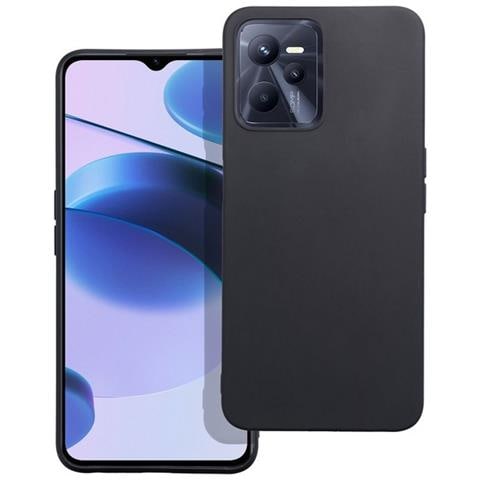 Custodia Tpu Silicone Cover Case Per Realme C35 Black - Foto 1