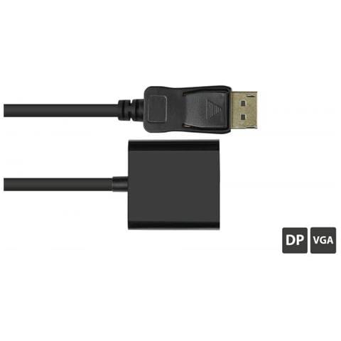 Alcasa Dp-ad11 Cavo E Adattatore Video 2 M Displayport Vga (d-sub) Nero - Foto 3