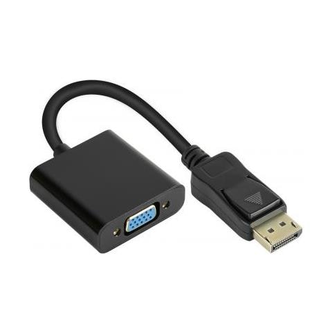 Alcasa Dp-ad11 Cavo E Adattatore Video 2 M Displayport Vga (d-sub) Nero - Foto 1