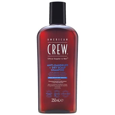 Shampoo Antiforfora + Cuoio Capelluto Secco Antipellicolaire + Cuir Chevelu Sec 250 Ml American Crew - Foto 1