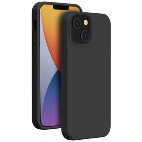 Cover Per Iphone 14 In Silicone Soft Touch, Nero - Foto 1