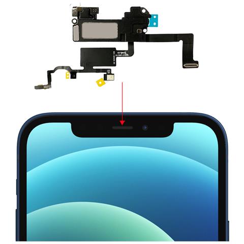Altoparlante Interno Per Iphone 12 E 12 Pro E Sensore Di Prossimità - Foto 4