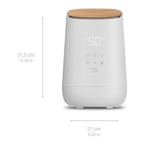 Umidificatori d'Aria AH 680 con Capacità 2.6 Litri Potenza 30 W Colore Bianco - Foto 2