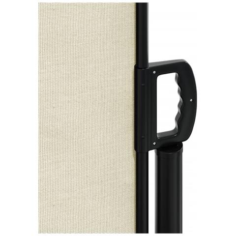 Tenda da Sole Laterale Retrattile Crema 140x600 cm - Foto 10