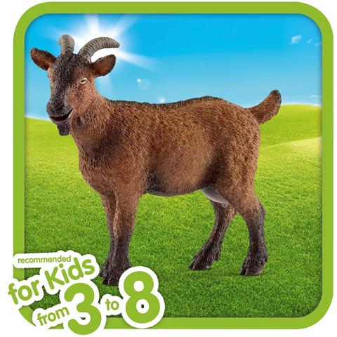 Figurina Capra Farmlife Marrone, Marrone - Foto 5