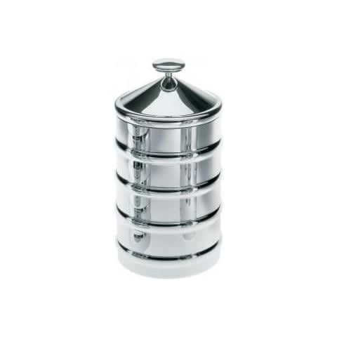 Cb03 Rotondo Barattolo 1.14l Acciaio Inossidabile Recipiente Per Cibo - Foto 1