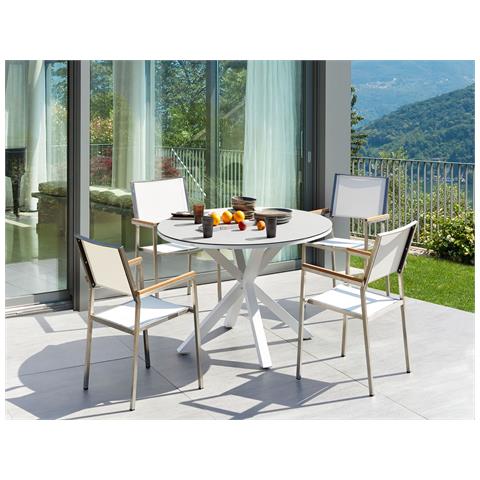 Set Da Pranzo Alluminio Vetro Acciaio Tortora Maletto /grosseto - Foto 1