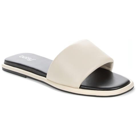 Beige Casual Open Slippers Ciabatte Sintetico E Tessile Scarpe Donna Beige Eu 39, 937010/01-01 - Foto 1