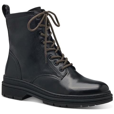 Black Casual Closed Booties Stivaletti Pelle Scarpe Donna Nero Eu 41, 1-25230-41 001 - Foto 1