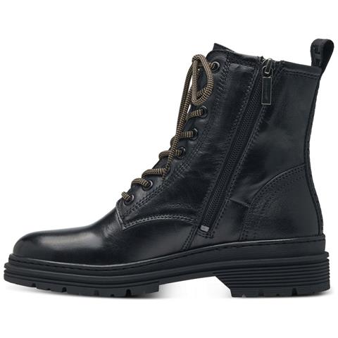 Black Casual Closed Booties Stivaletti Pelle Scarpe Donna Nero Eu 41, 1-25230-41 001 - Foto 3