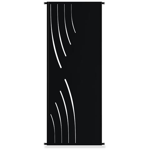 Pannello Decorativo Veleta Nero H.160cm Fantasia Lato Sinistro - Foto 2