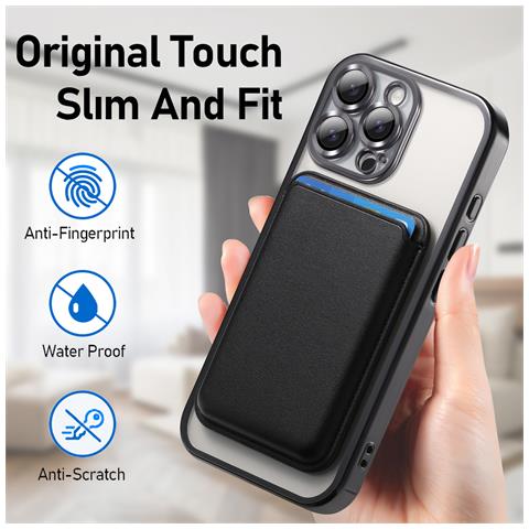 Custodia Protettiva Per Iphone - Nero   Iphone15 - Foto 6