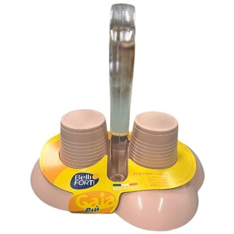 Belli E Forti Portabicchieri Gaia Piu' Rosa - Foto 1