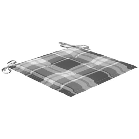 Sedie Da Giardino 2 Pz Con Cuscini In Legno Di Teak E Acciaio - Foto 8