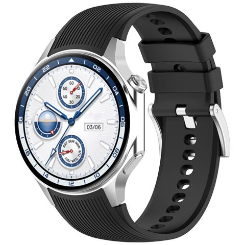 Cinturino Per Orologio In Silicone Per Oppo Watch X2, Oneplus Watch3 Black - Foto 2