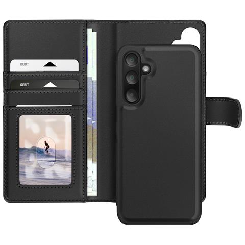 Custodia Per Samsung Galaxy A16 Con Cover Rimovibile, Nero - Foto 1