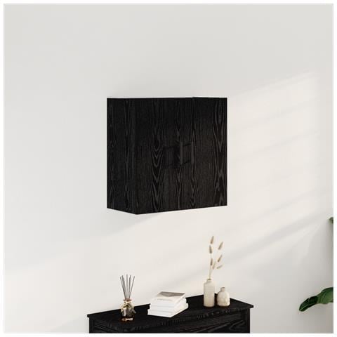 Armadio a muro  Nero Quercia 60x31x60 cm Legno ingegnerizzato - Foto 2