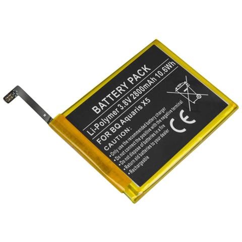 Batteria Integrata Per Bq Aquaris X5 2900 3,8v 2800mah Li-polimero - Foto 1