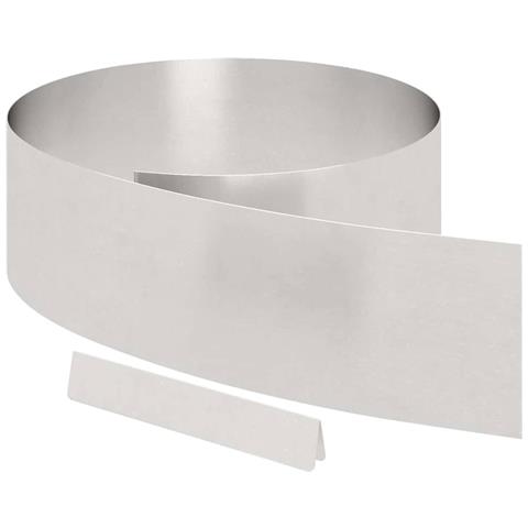 Finitura per Prato da Giardino 4 pcs Argento 450 x 20 cm - Foto 1