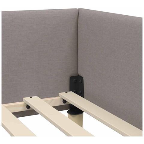 Struttura Letto Angolare Altro con testiera Talpa 90 x 200 cm - Foto 9