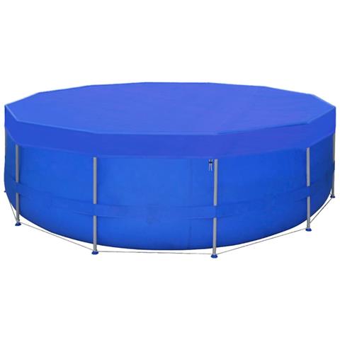 Coperture Per Piscina 2 Pz In Pe Rotonde 540 Cm 90 G /m² - Foto 1