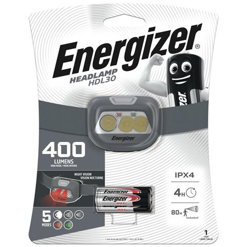 HDL30 Nero Torcia a fascia LED - Foto 1