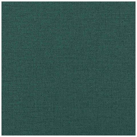 Cuscino per Schiena Verde Scuro 80 x 19 x 50 cm Tessuto - Foto 9