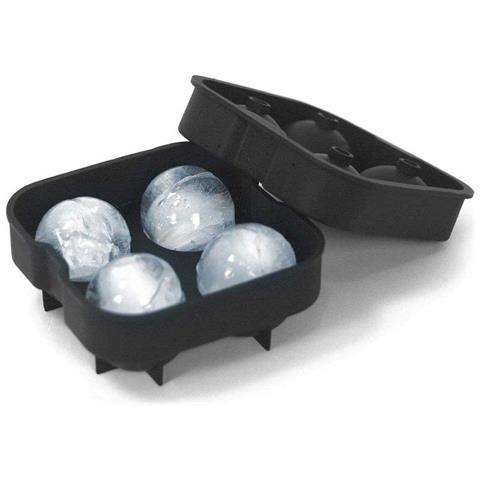 Stampo in silicone per 4 palline di ghiaccio per bevande - Ice Ball Maker - Foto 2