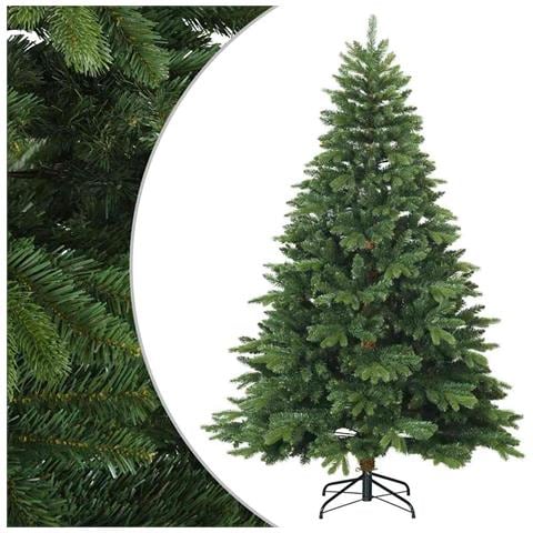 Albero di Natale Artificiale con Rami Pieghevoli Verde 240 cm - Foto 1