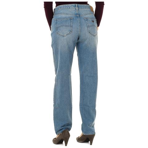 Jeans Lunghi Dal Taglio Dritto 6y5j15-5dwqz Donna - Foto 3