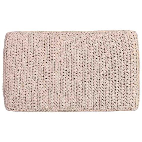 Sgabello In Legno E Cotone Intrecciato Beige 67x30x43h Cm - Foto 6