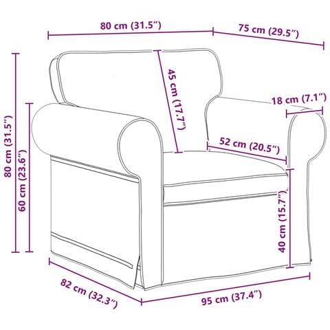 Divano 2 pcs Grigio chiaro 245 x 82 x 80 cm Tessuto - Foto 9