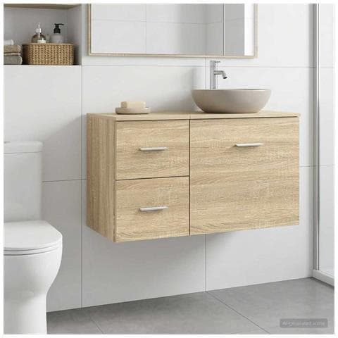 Armadio Bagno In-between Rovere Sonoma 30 x 44,5 x 50 cm - Foto 2