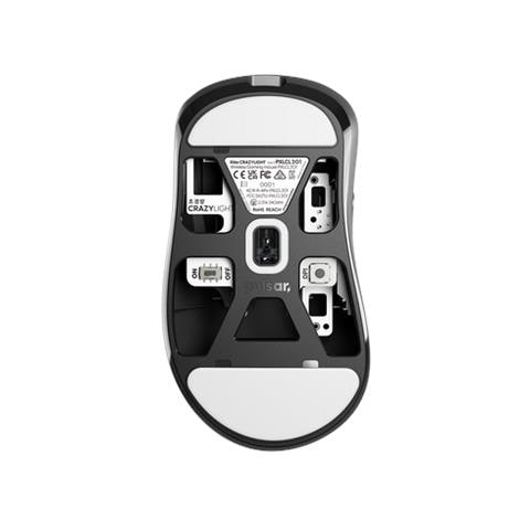 Xlite CrazyLight mouse Gaming Mano destra RF Wireless + USB Type-C Ottico 32000 DPI - Foto 2
