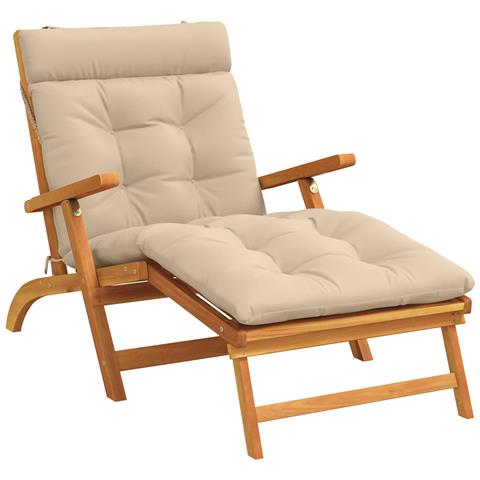 Cuscino per Lettino VIANEN 100% Poliestere Crema - Foto 2