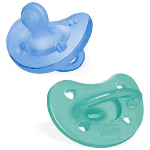 Gommotto Silicone Azzurro 16-36 Mesi 2 Pezzi - Foto 1