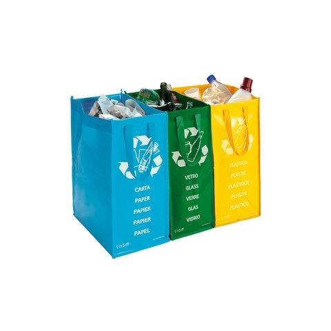 conf. 3 Contenitore immondizia110 lt 22+26+20x35x49h 0468D - Foto 1