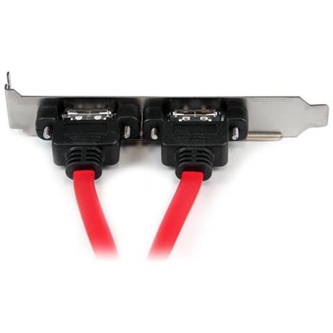 Supporto slot piastra SATA con 2 porte eSATA - Foto 2